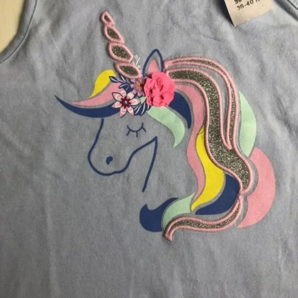 Baby Gap Graphic Unicorn Sleeveless Top